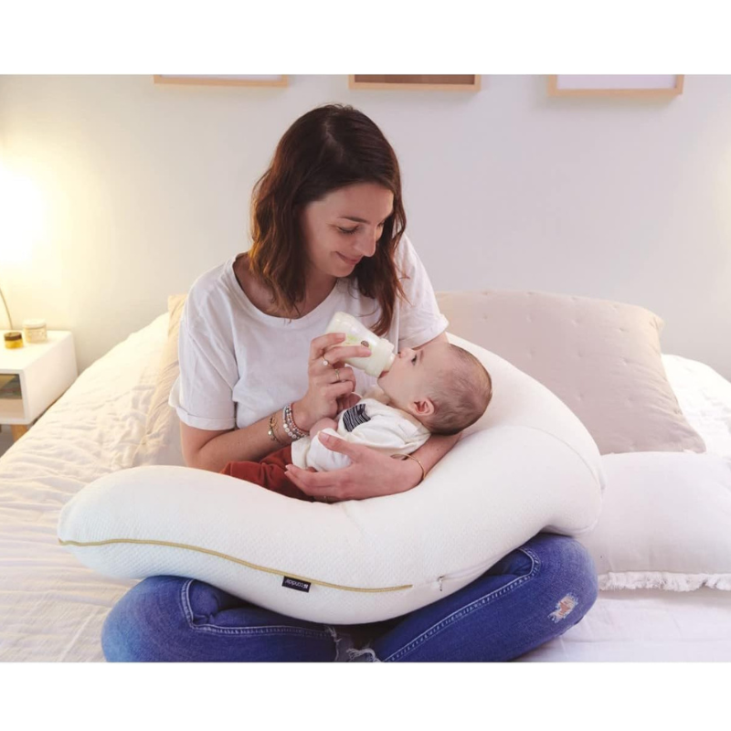 Coussin d&#039;allaitement Multirelax Organic Coton beige - Candide