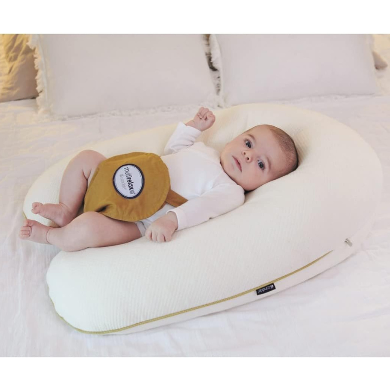 Coussin d&#039;allaitement Multirelax Organic Coton beige - Candide
