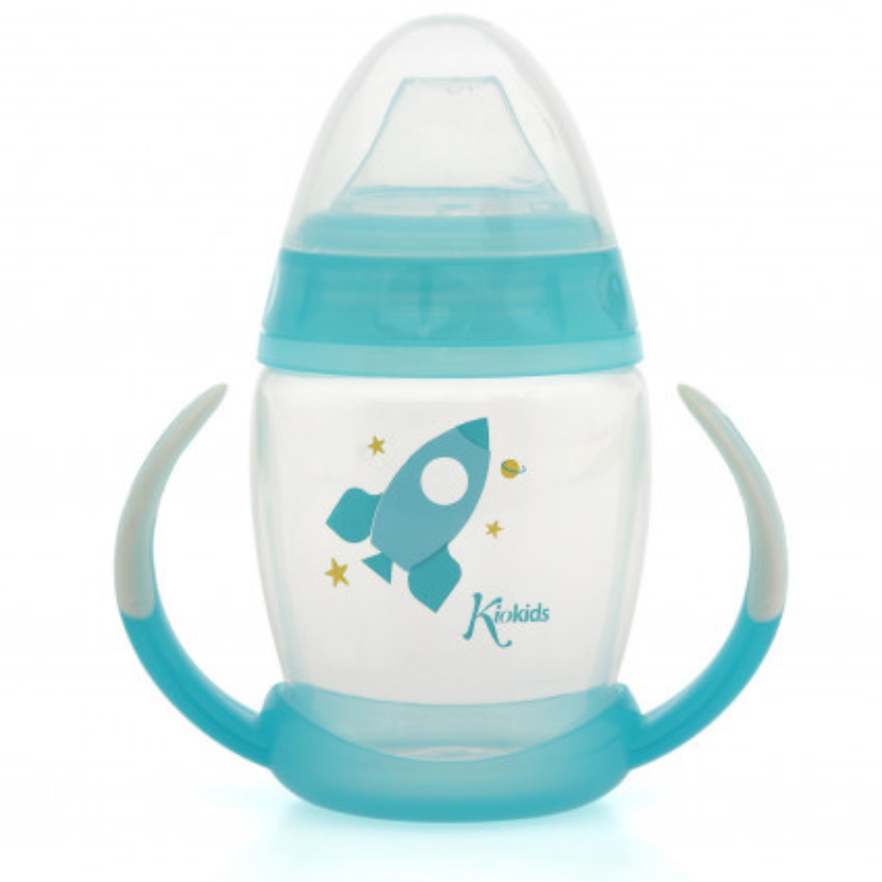 Tasse d'apprentissage bleu Étape 1 - Brille dans le noir +6 MOIS