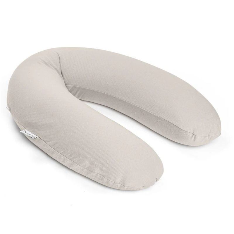 Coussin d&#039;Allaitement et Maternité Buddy  Tetra Jersey Sable - Doomoo