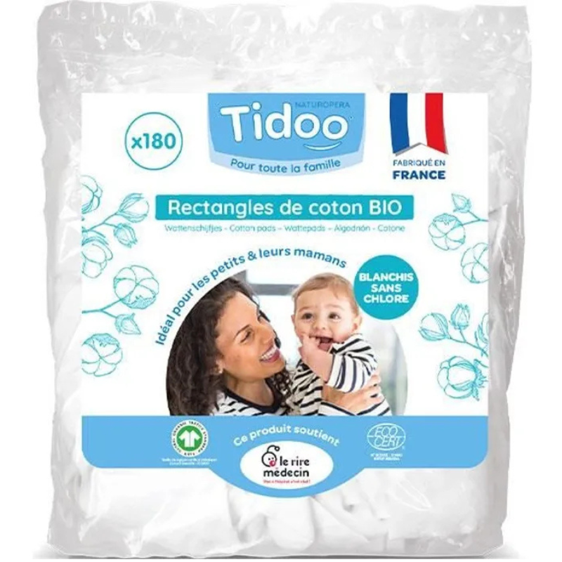 Rectangles de coton Bio x180 bio