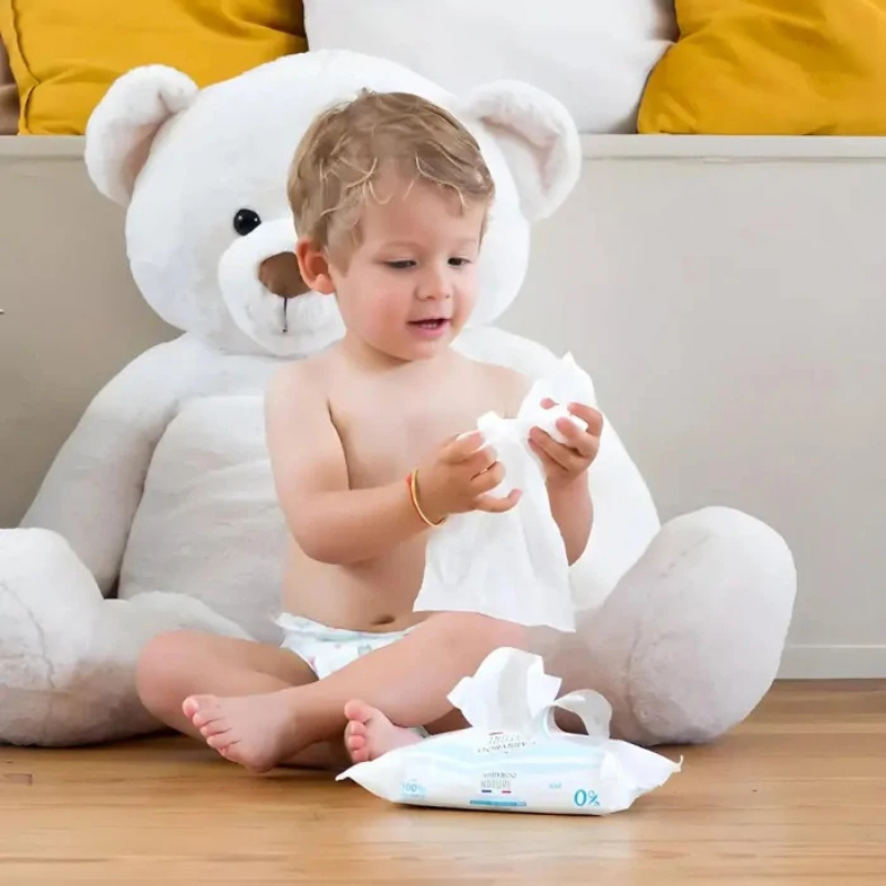 Carryboo Lingettes à l&#039;eau et extrait de calendula Bio