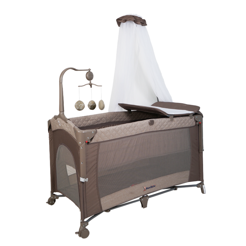Lit Parc Cododo Confort Beige – Mon Bébé