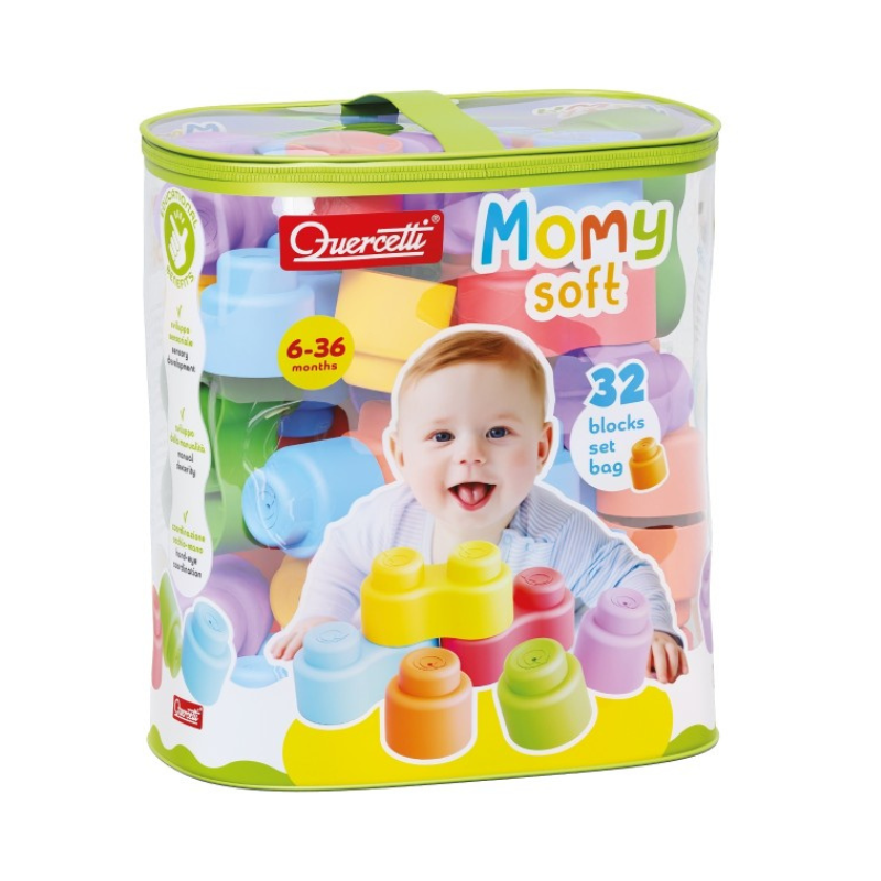 Blocs souples en caoutchouc souple 32 pièces - 6 mois et +