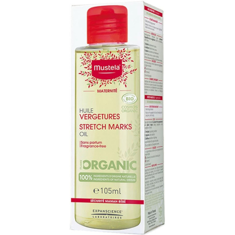 Mustela Huile Vergetures 105 ml