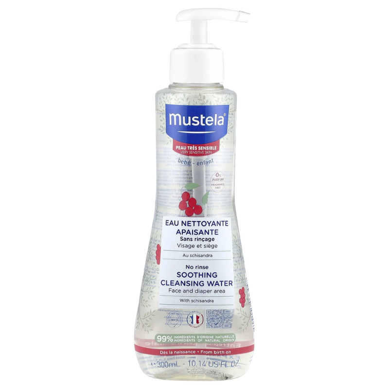 MUSTELA eau nettoyante apaisante peau très sensible 300 ml
