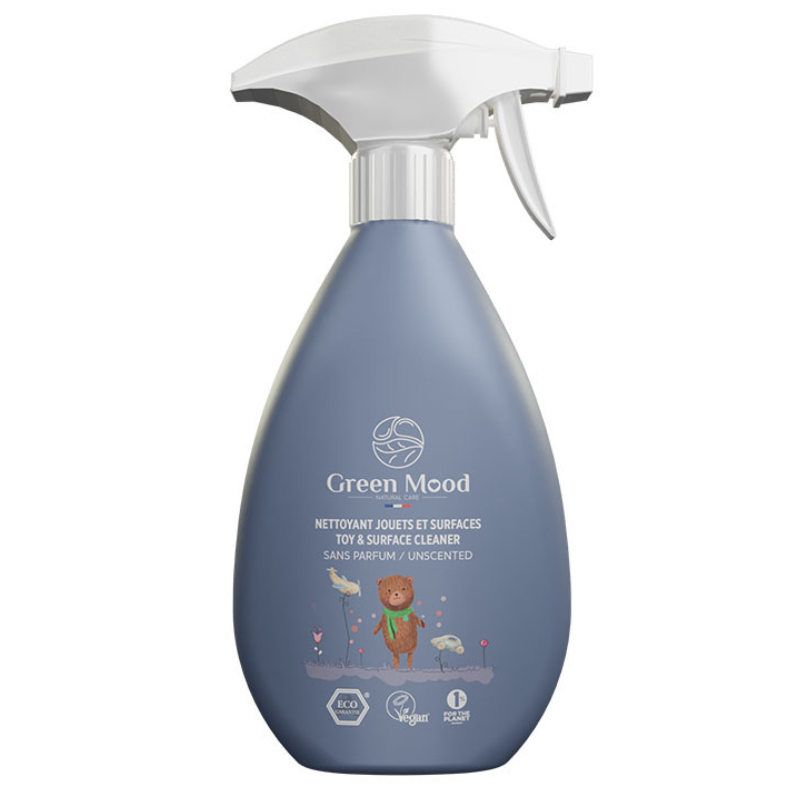 Nettoyant pour jouets et surfaces GREEN MOOD BABY 500 ml