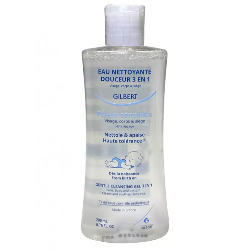 Gilbert Eau Nettoyante Douceur 3en1