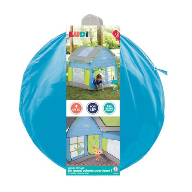 Ludi Ma cabane Bleu/Vert