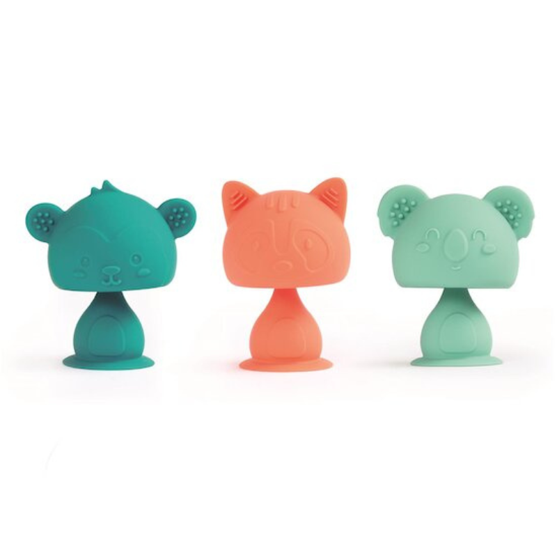 Ludi Swing Pop – Animaux Rigolos à Ventouse pour Bébé
