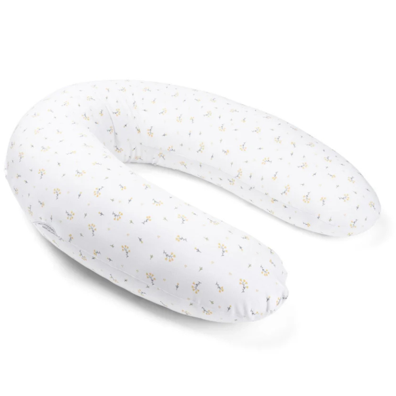 Coussin d'Allaitement et Maternité Buddy Fleur Douce Jaune - Doomoo