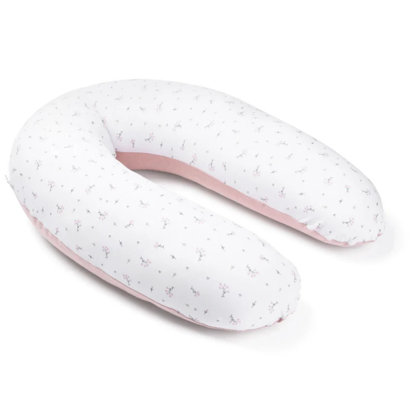 Coussin d'Allaitement et Maternité Buddy  Fleur Rose - Doomoo