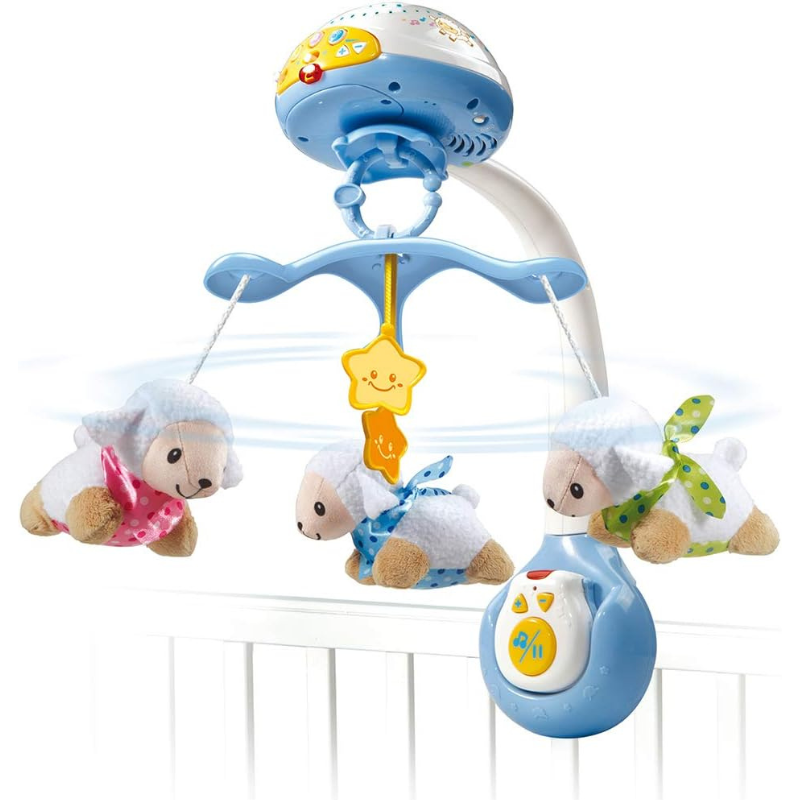 xx Lumi mobile compte-moutons bleu de Vtech