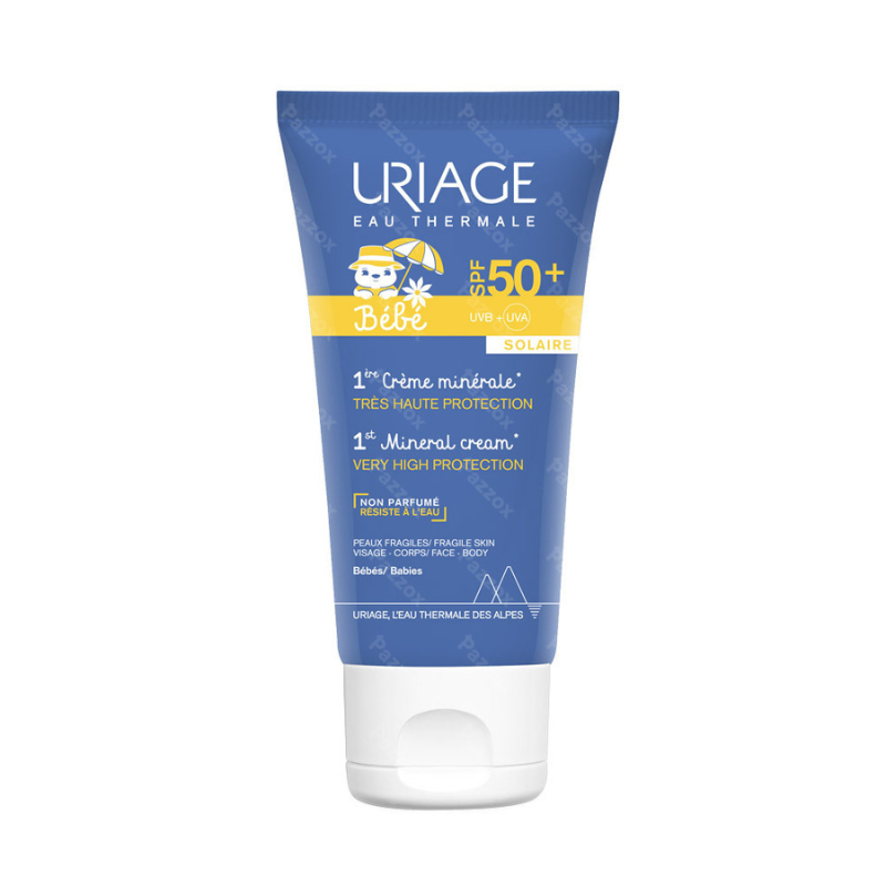 Uriage crème  Bébé  minérale  SPF 50 haute protection 50 ml