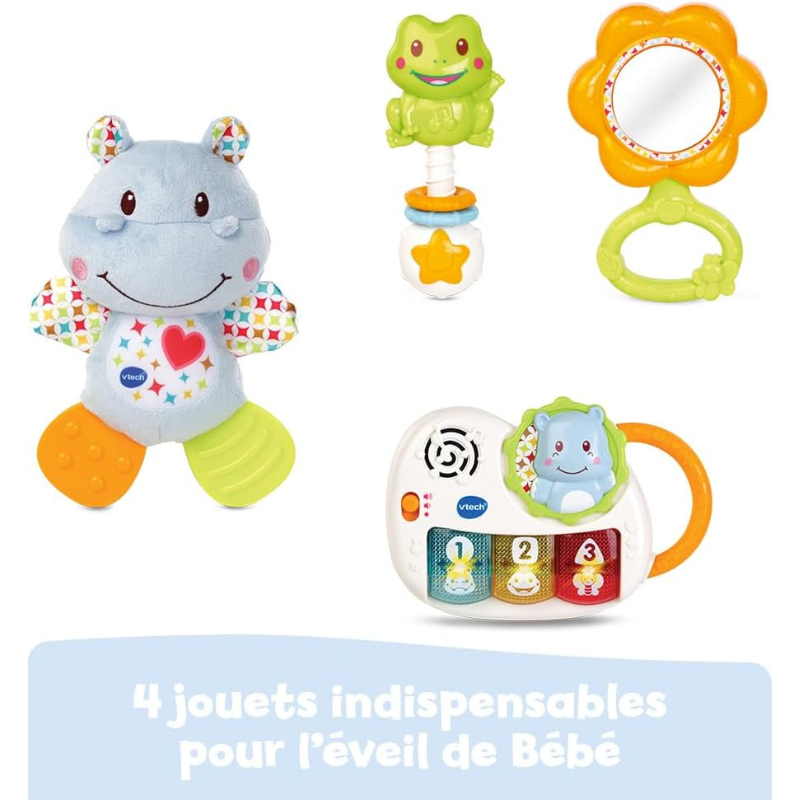 xx VTech -Coffret Naissance Éveil des Sens Bleu
